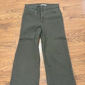 Levi's Women's Ribcage Jeans - Olive Green